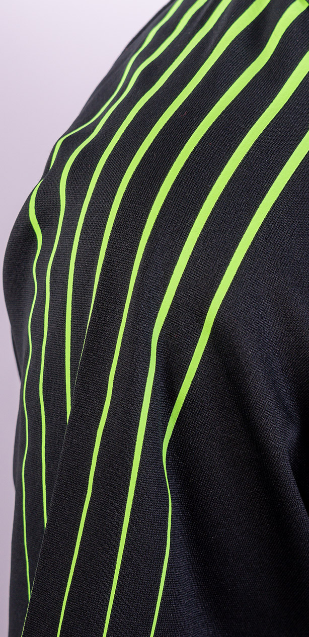 andro tabletennis Shirt Avos black/green