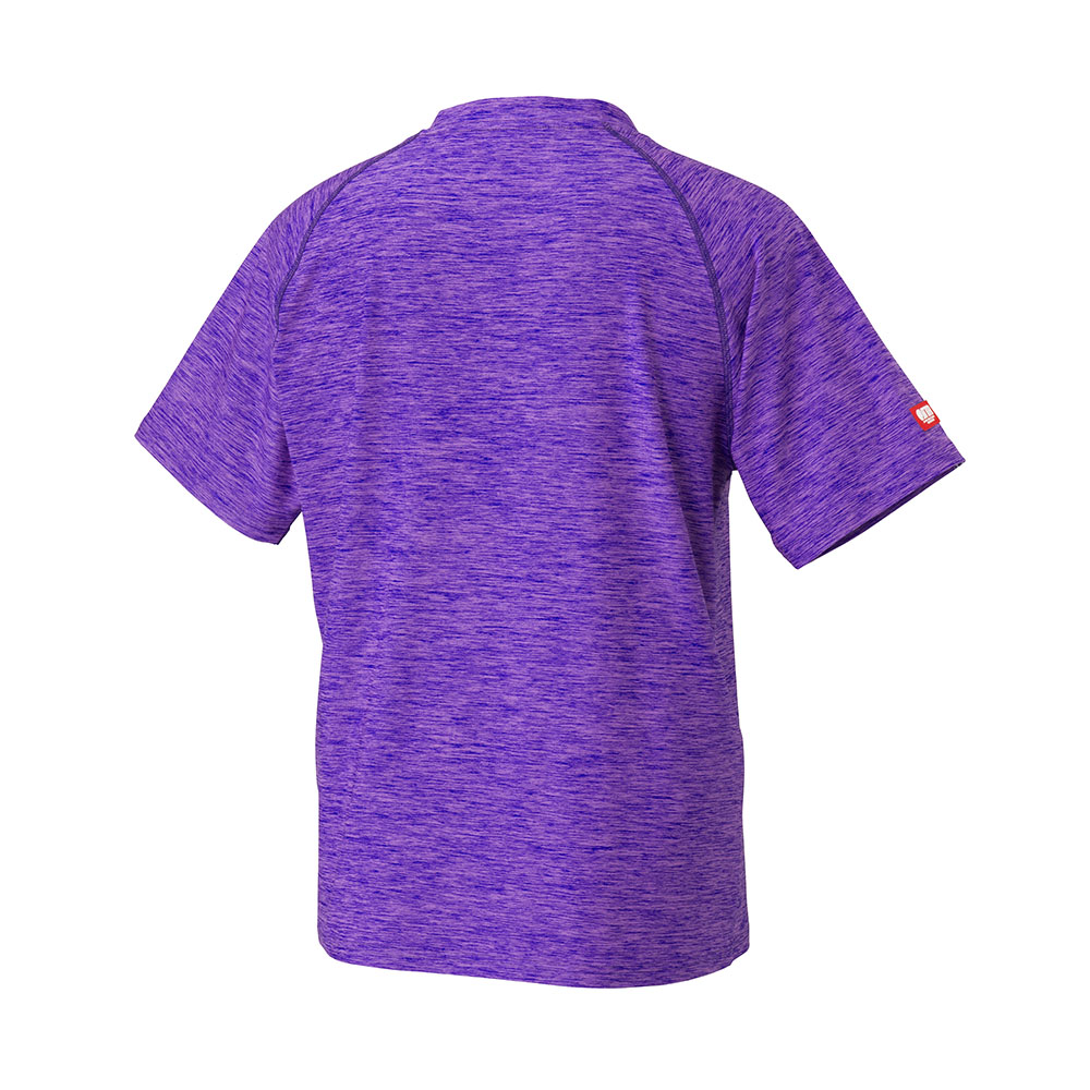302049_andro_Melange_T_Shirt_Alpha_purple_back